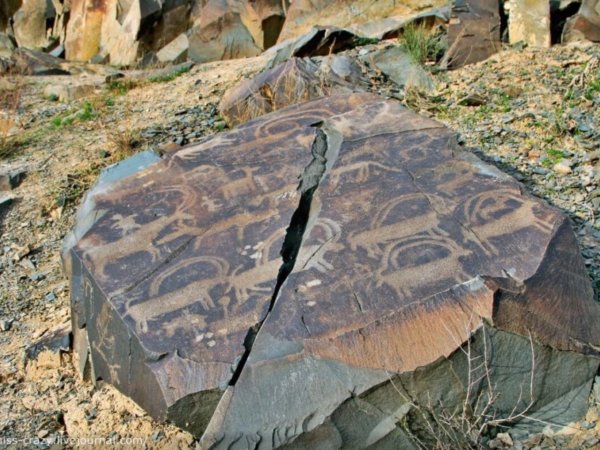 Петроглифы Тамгалы