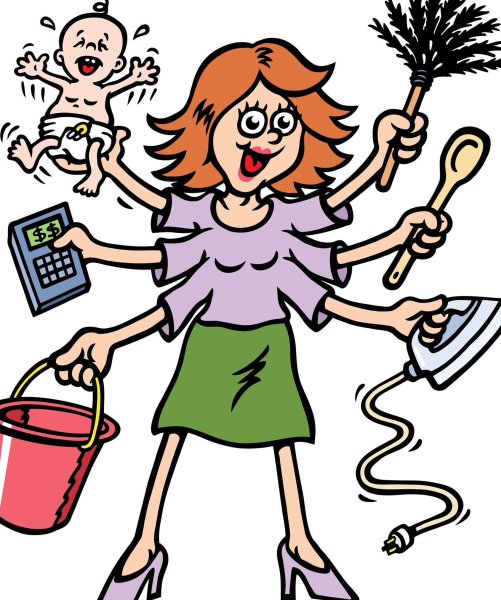 Мама домохозяйка