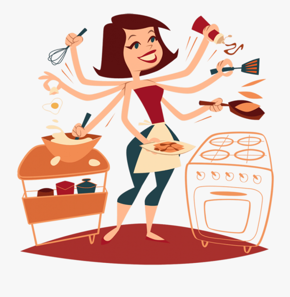 Мультяшные домохозяйки