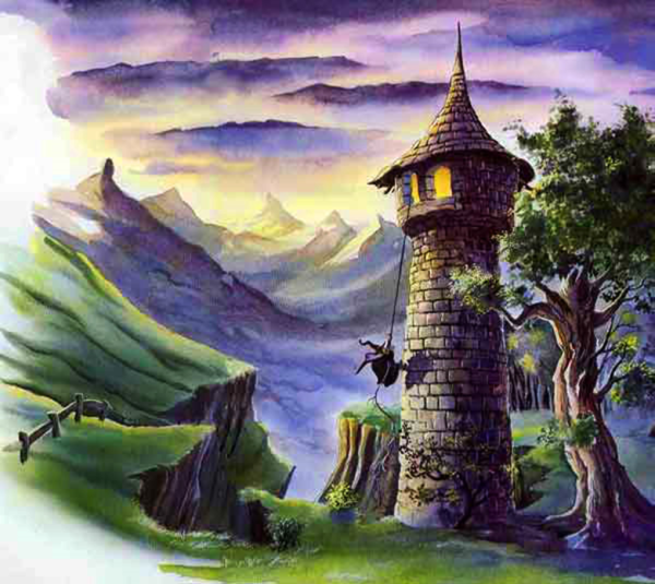 Водонапорная башня Белорецк рисунок