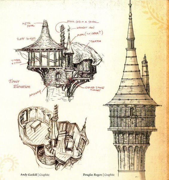 Башни для раскрашивания для детей