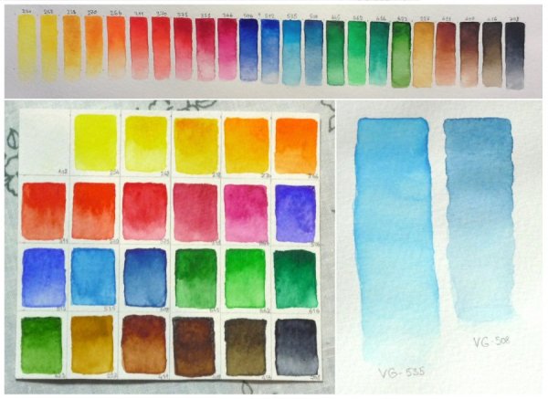 Van Gogh акварель выкраска