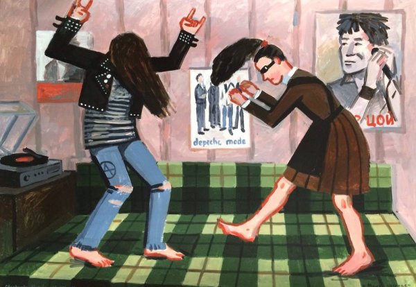 Художница Зоя Черкасская-Ннади