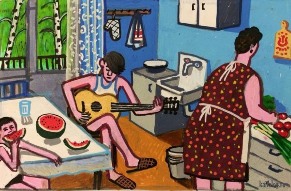 Зоя Черкасская-Ннади картины