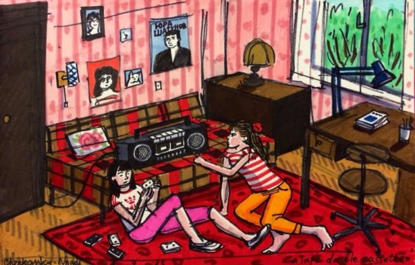 Художник Зоя Черкасская-Ннади