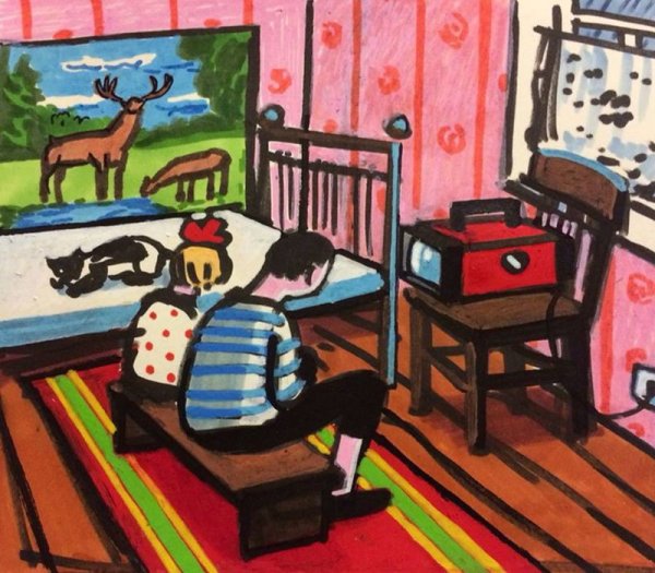 Зоя Черкасская-Ннади картины