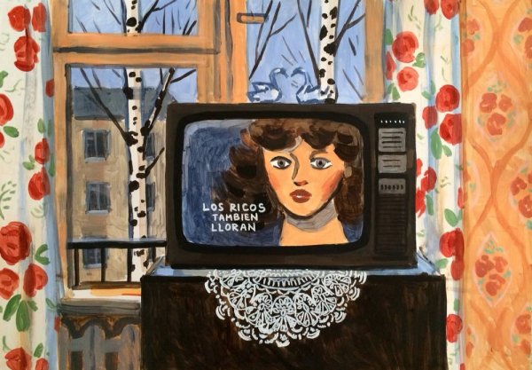 Художница Зоя Черкасская-Ннади