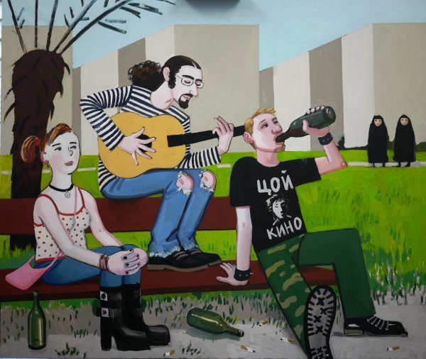 Художница Зоя Черкасская-Ннади