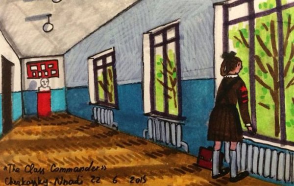 Художница Зоя Черкасская-Ннади школа