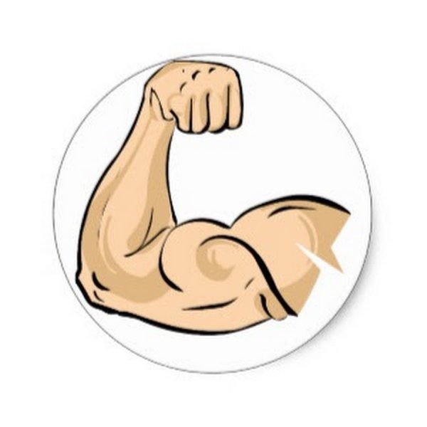 Мускулы нарисованные