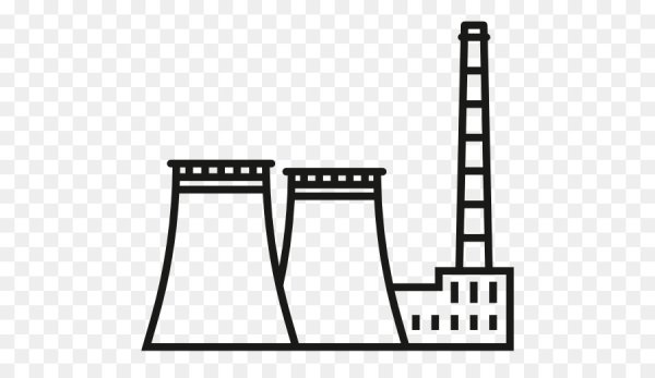 Электростанция пиктограмма