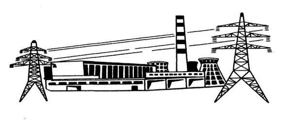 Электростанция раскраска