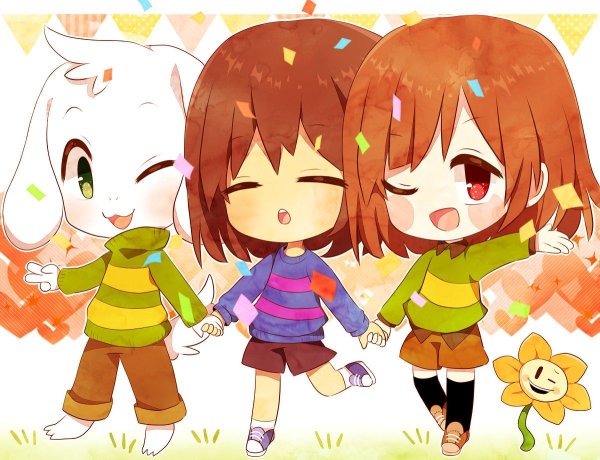 Чиби Чара и Фриск