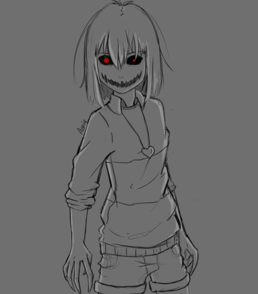 Скетчи андертейл Чара