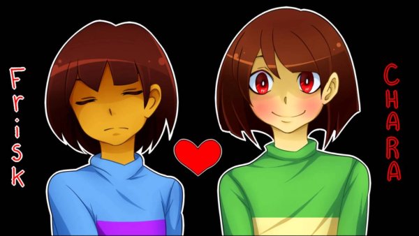 Рисунок Фриск и Чара
