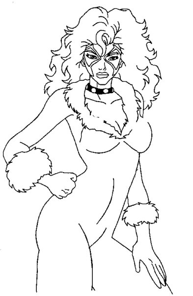 Мюзикл кошки раскраска