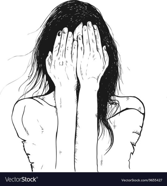 Плачущая девушка