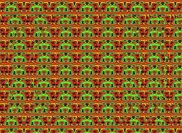 Стереограмма Волшебный глаз