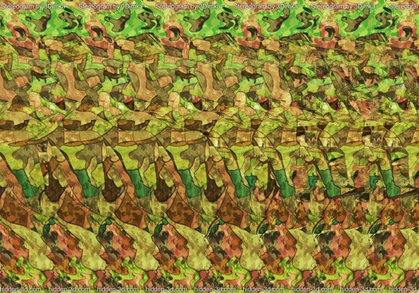 Стереограммы Хидден 3д