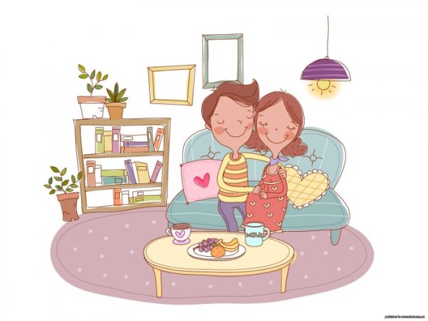 Семья домашний уют