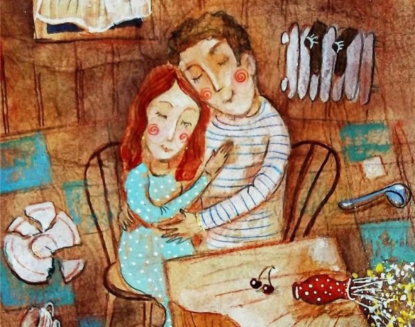 Супруги живопись