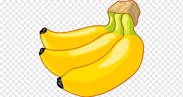 Фрукты мультяшка банан