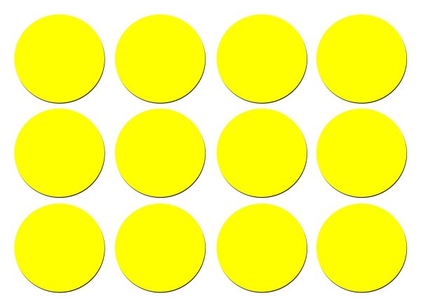 Круги разных цветов