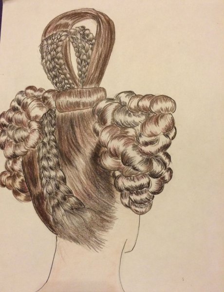 Прическа историческая бидермейер бидермейер