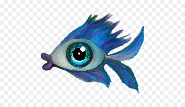 Нарисованные круглые глаза