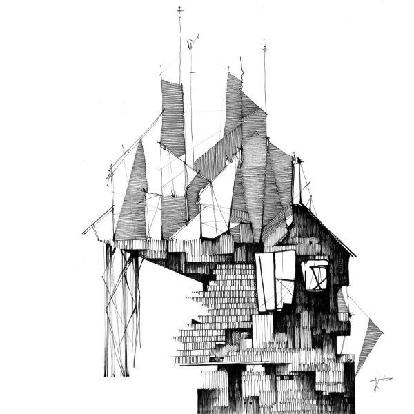 Архитектурная композиция Графика