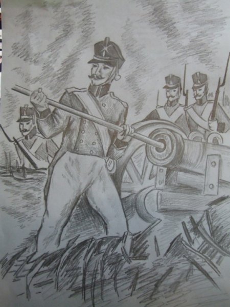 Рисунок на историческую тему