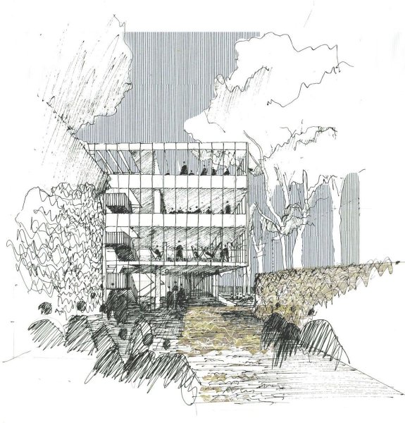 Ручная архитектурная Графика