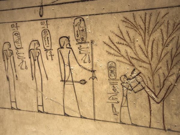 Египетские наскальные фрески