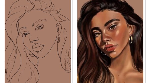 Портреты на прокрейт реалистичные