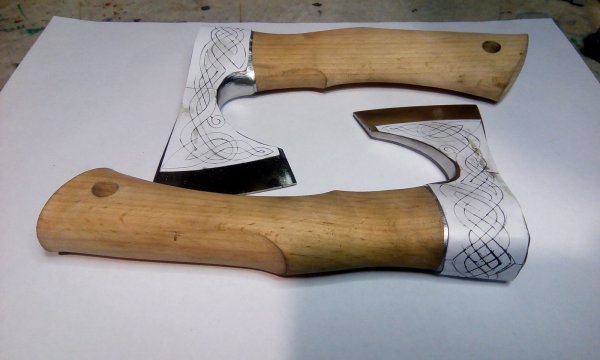 Самодельные ручки для топоров