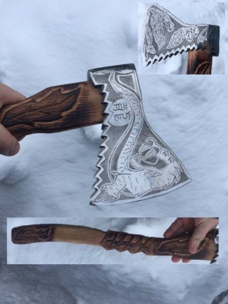 Топор рисунок