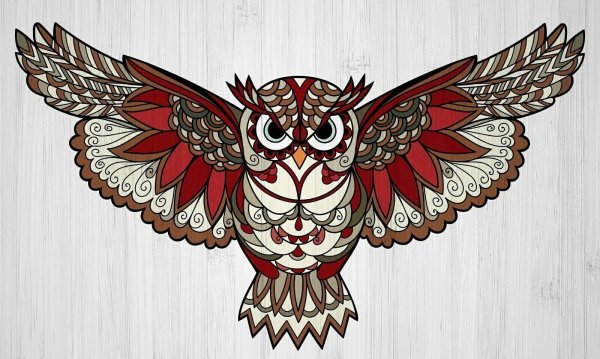 Стилизованная Сова