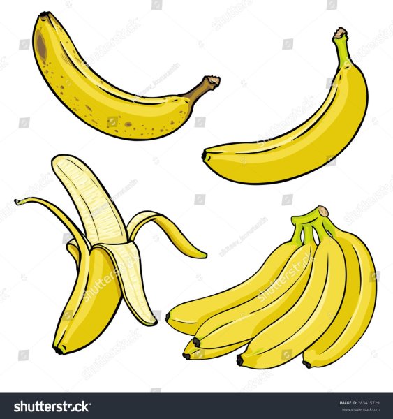 Банан для печати