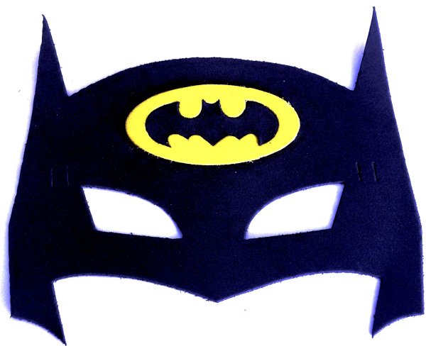 Маска Бэтмена выкройка
