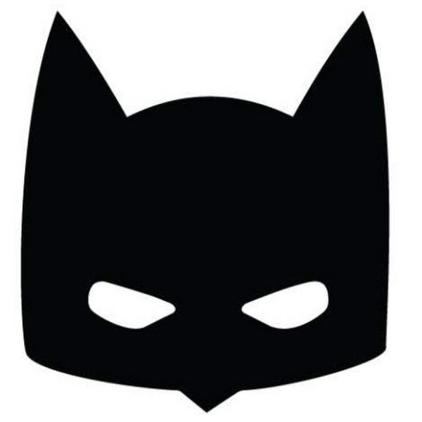 Маска Бэтмена вектор