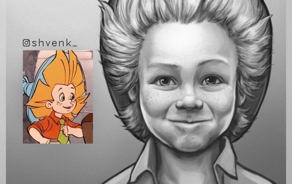 Герои советских мультфильмов Евгений Швенк