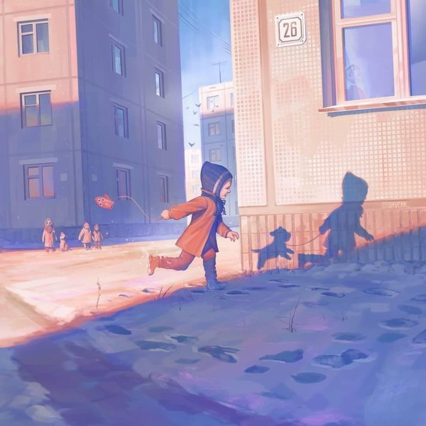 Герои советских мультфильмов Евгений Швенк