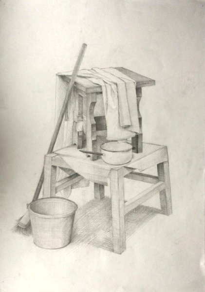 Набросок табуретки