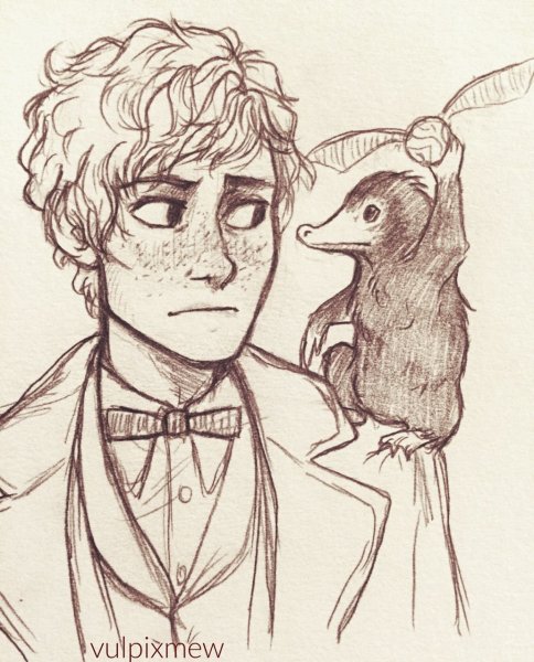 Ньют саламандер и Нюхль