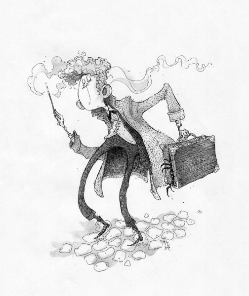 Фантастические твари скетчи