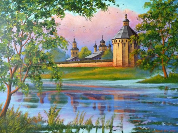 Древняя Русь пейзаж