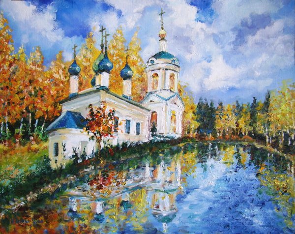 Зарисовка храма