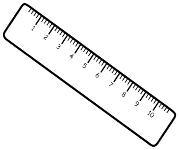 Линейка мультяшная