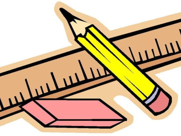 Линейка нарисованная