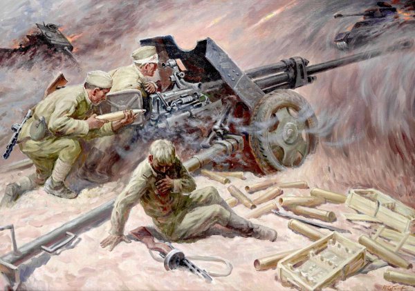 Вениамин Карпович Чебанов Курская дуга